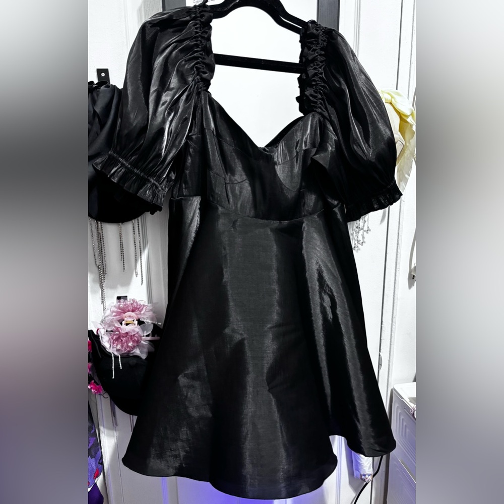 Selkie The Black Swan Recycled Parliament Dress - Size 2X